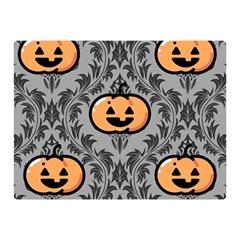 Pumpkin Pattern Double Sided Flano Blanket (mini)  by NerdySparkleGoth