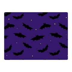 Bats In The Starry Sky Double Sided Flano Blanket (mini)  by SychEva