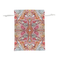 Summer Patterns Lightweight Drawstring Pouch (m) by kaleidomarblingart
