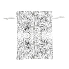 Mono Disegno Repeats Lightweight Drawstring Pouch (s) by kaleidomarblingart