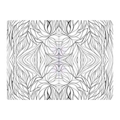 Mono Repeats Iii Double Sided Flano Blanket (mini)  by kaleidomarblingart