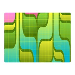 Background-color-texture-bright Double Sided Flano Blanket (mini)  by Sudhe
