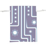Pattern-non-seamless-background  Lightweight Drawstring Pouch (XL) Back