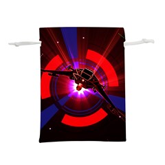 Science-fiction-cover-adventure Lightweight Drawstring Pouch (m) by Sudhe