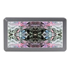 Abstract Waves-mixed Media Memory Card Reader (mini) by kaleidomarblingart