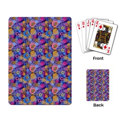 Multicolored Circles And Spots Playing Cards Single Design (rectangle) by SychEva