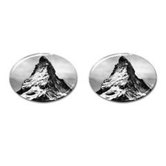 Matterhorn-switzerland-mountain Cufflinks (oval) by Amaryn4rt