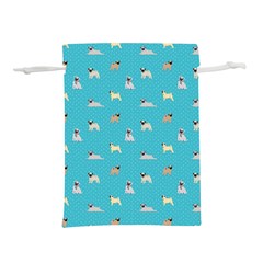 Funny Pugs Lightweight Drawstring Pouch (s) by SychEva