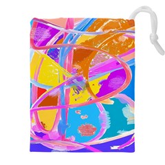 Sun Tea Drawstring Pouch (4xl) by kiernankallan
