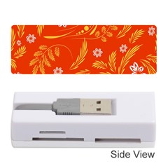 Folk Flowers Pattern Floral Surface Design Seamless Pattern Memory Card Reader (stick) by Eskimos
