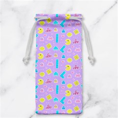 Arcade Dreams Lilac Jewelry Bag by thePastelAbomination