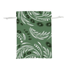 Folk Flowers Pattern Floral Surface Design Seamless Pattern Lightweight Drawstring Pouch (m) by Eskimos