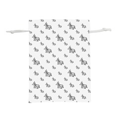 Grey Unicorn Sketchy Style Motif Drawing Pattern Lightweight Drawstring Pouch (s) by dflcprintsclothing