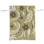 Folk flowers pattern Floral surface design Seamless pattern  Lightweight Drawstring Pouch (XL) Front