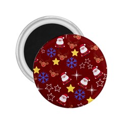 Santa Red 2 25  Magnets by NerdySparkleGoth