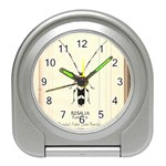 Banded Alder Borer  Travel Alarm Clock Front