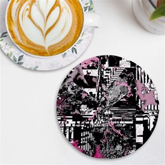 Cavities Uv Print Round Tile Coaster by MRNStudios