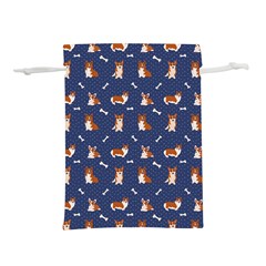 Corgi  Lightweight Drawstring Pouch (s) by SychEva