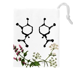 Chirality Drawstring Pouch (4xl) by Limerence