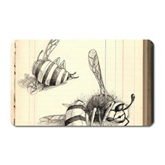 Bees Magnet (rectangular) by Limerence