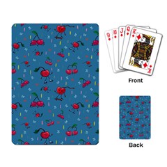 Red Cherries Athletes Playing Cards Single Design (rectangle) by SychEva