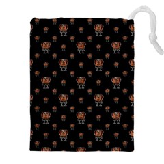 Funny Ugly Bird Drawing Print Pattern Drawstring Pouch (4xl) by dflcprintsclothing
