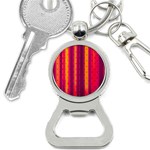Warped Stripy Dots Bottle Opener Key Chain Front