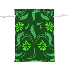 Folk Flowers Print Floral Pattern Ethnic Art  Lightweight Drawstring Pouch (xl) by Eskimos