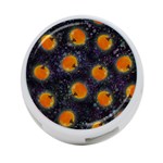 Space Pumpkins 4-Port USB Hub (One Side) Front