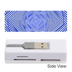 Illusion Waves Pattern Memory Card Reader (stick) by Sparkle