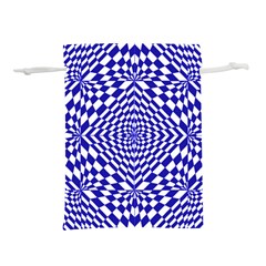 Illusion Waves Pattern Lightweight Drawstring Pouch (s) by Sparkle