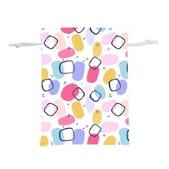 Abstract Multicolored Shapes Lightweight Drawstring Pouch (s) by SychEva