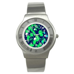 Space Odyssey  Stainless Steel Watch by notyouraveragemonet