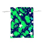 Space Odyssey  Lightweight Drawstring Pouch (L) Front