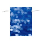 Light Reflections Abstract No2 Lightweight Drawstring Pouch (S) Back