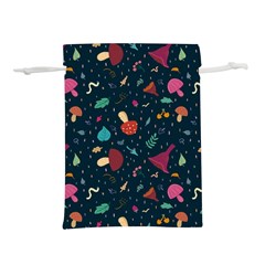 Bright Mushrooms Lightweight Drawstring Pouch (s) by SychEva