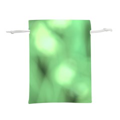 Green Vibrant Abstract No4 Lightweight Drawstring Pouch (l) by DimitriosArt