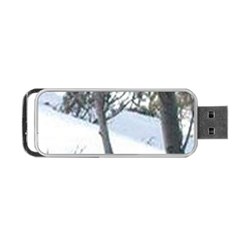Winter Forest Portable Usb Flash (one Side) by SomethingForEveryone