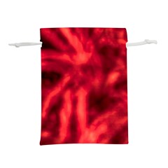 Cadmium Red Abstract Stars Lightweight Drawstring Pouch (l) by DimitriosArt