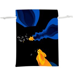 Digital Illusion  Lightweight Drawstring Pouch (xl) by Sparkle
