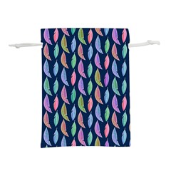 Colorful Feathers Lightweight Drawstring Pouch (s) by SychEva