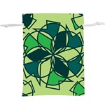 Abstract pattern geometric backgrounds    Lightweight Drawstring Pouch (XL) Back