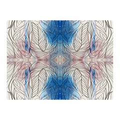 Mixed Media Art Double Sided Flano Blanket (mini)  by kaleidomarblingart