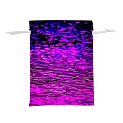 Magenta Waves Flow Series 1 Lightweight Drawstring Pouch (l) by DimitriosArt