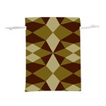 Abstract pattern geometric backgrounds   Lightweight Drawstring Pouch (L) Front