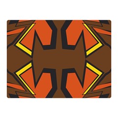 Abstract Pattern Geometric Backgrounds   Double Sided Flano Blanket (mini)  by Eskimos