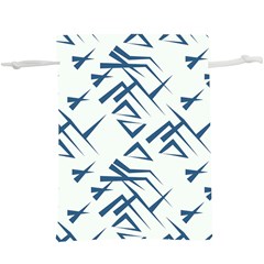 Abstract Pattern Geometric Backgrounds    Lightweight Drawstring Pouch (xl) by Eskimos