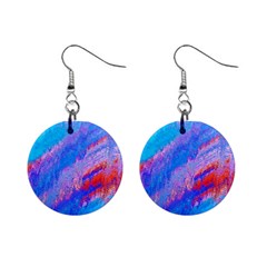 Fractal Mini Button Earrings by Sparkle