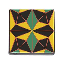 Abstract Pattern Geometric Backgrounds   Memory Card Reader (square 5 Slot) by Eskimos