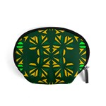 Abstract pattern geometric backgrounds   Accessory Pouch (Small) Front